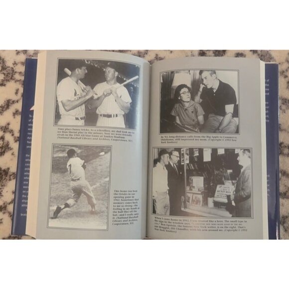 All My Octobers: Hardcover, by Mantle Mickey; Mickey Herskowitz Rare - Picture 4 of 7